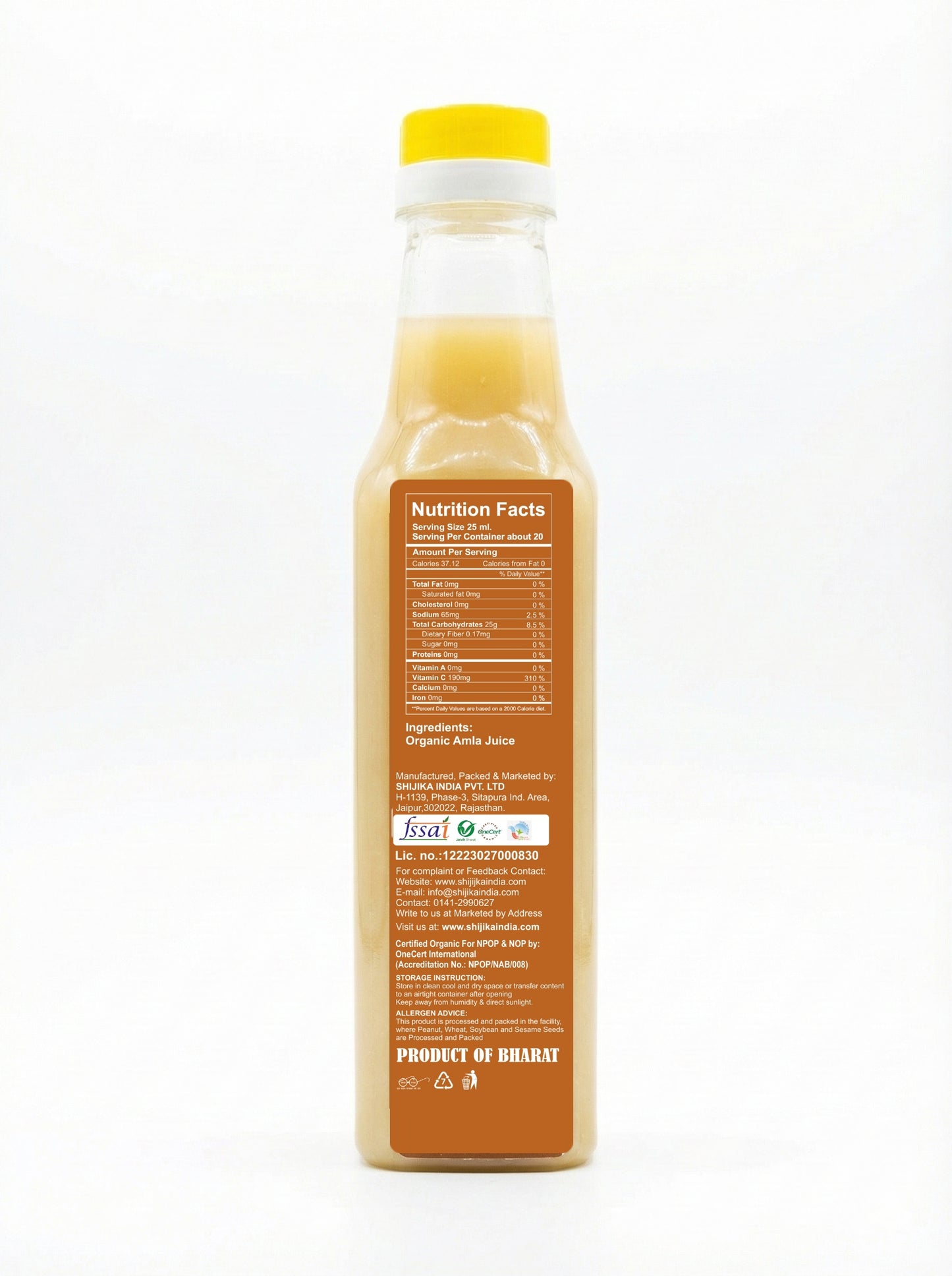 GreenGrove Organic Amla Juice 500 ml