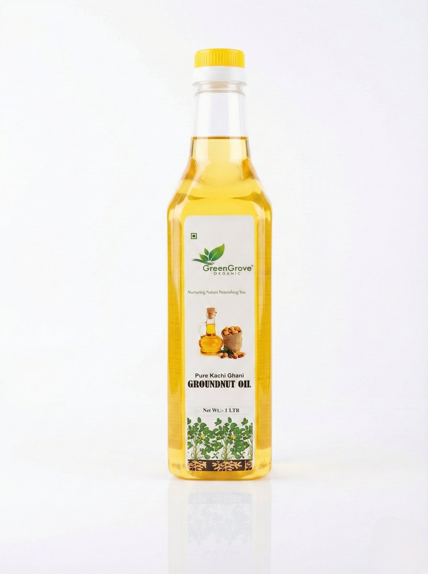 GreenGrove Organic Groundnut Oil 1 ltr