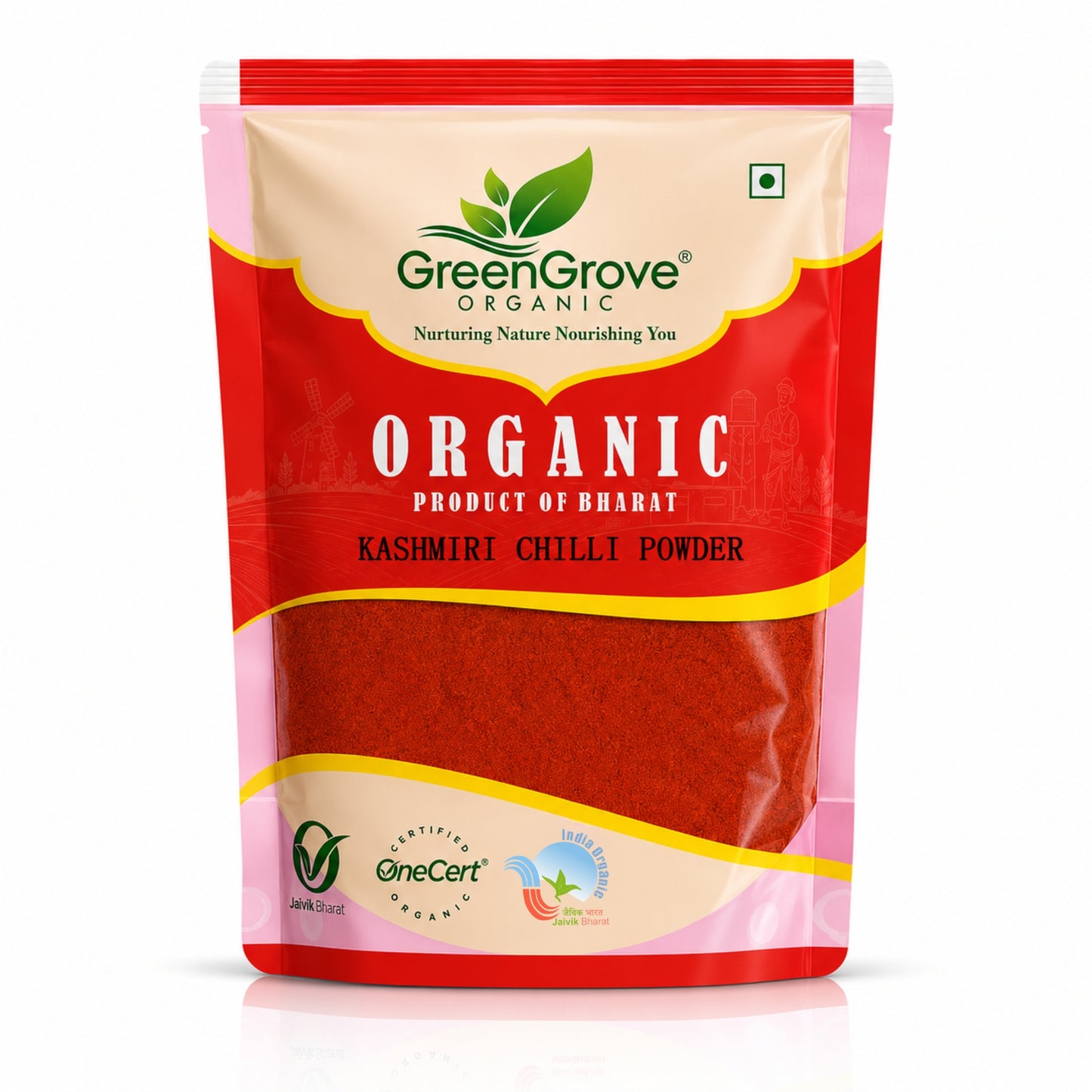 GreenGrove Organic Kashmiri Chilli Powder