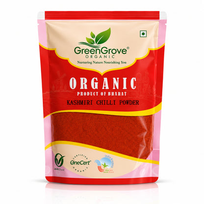 GreenGrove Organic Kashmiri Chilli Powder
